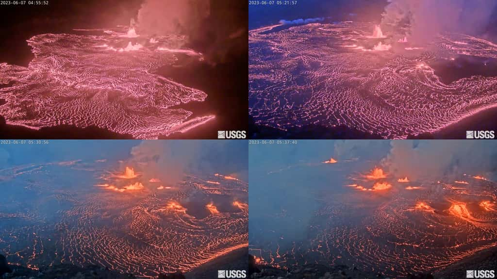 Les Images Impressionnantes De L Ruption Du Volcan Kilauea Hawaii